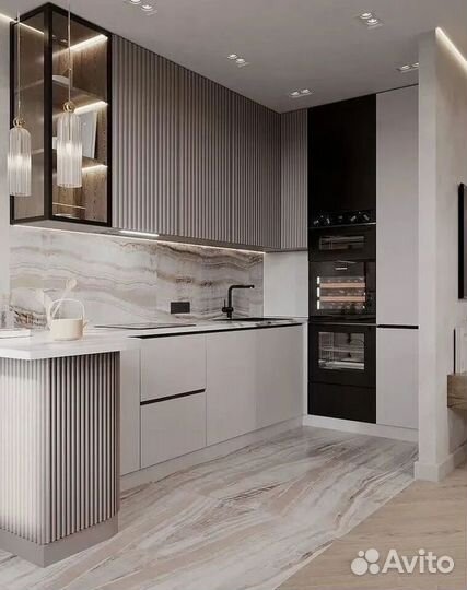 Функциональный кухонный гарнитур