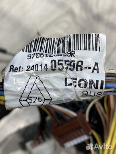 Проводка салона коса Renault logan 2