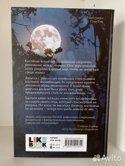 Книга «Луна костяной волшебницы» Кэтрин Парди