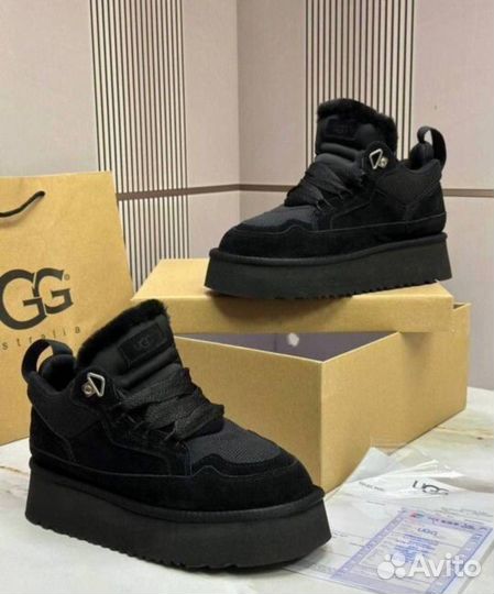 Кроссовки зимние Угги Ugg Lowmel