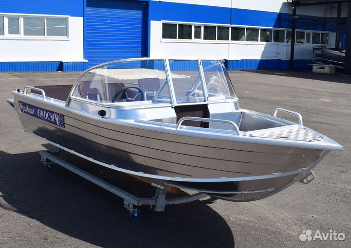 Новая моторная лодка Wyatboat 430DCM NEW