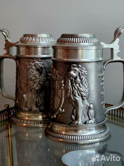Кружки пивные. Олово. Германия