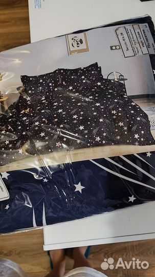 Постельное белье евро мини