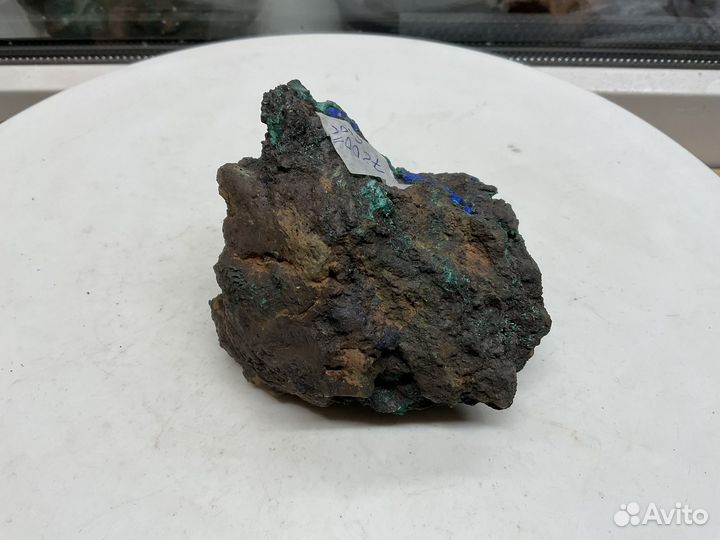 Азуромалахит. Камень. Минерал.Каменушинское м-е