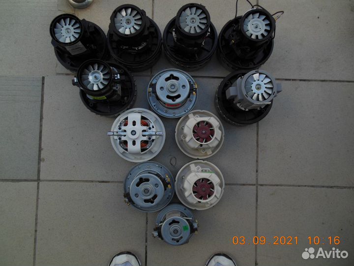 Турбины для пылесосов в ассортименте