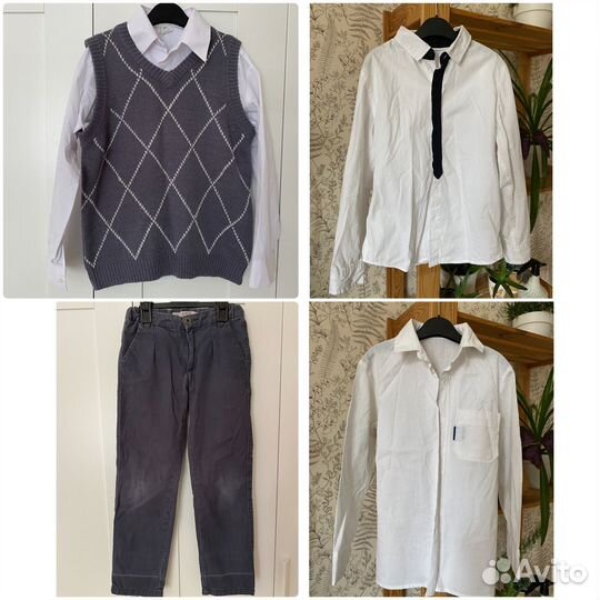 Одежда для школы на мальчика 128-134