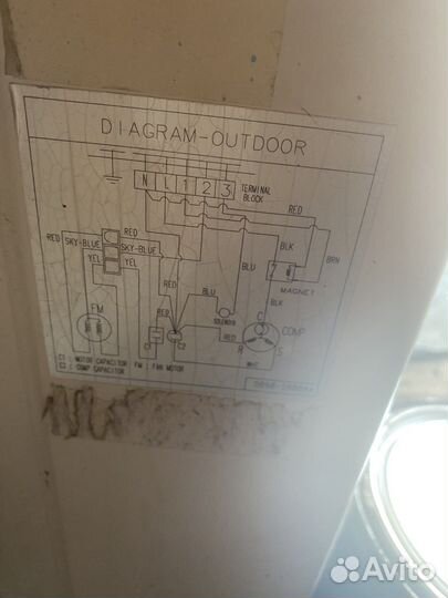 Блок кондиционера наружний samsung