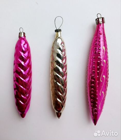 Елочные игрушки СССР