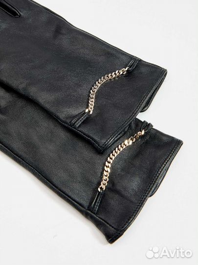 Перчатки женские новые кожа