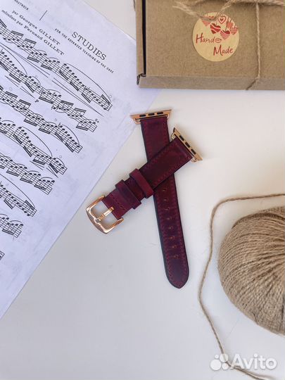 Кожаные ремешки и чехлы ручной работы на заказ