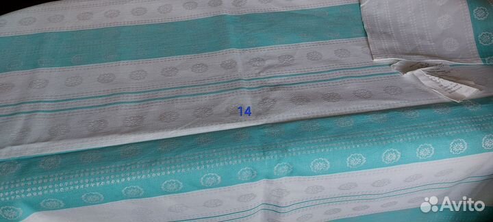 Простыни льняные жаккардовые СССР