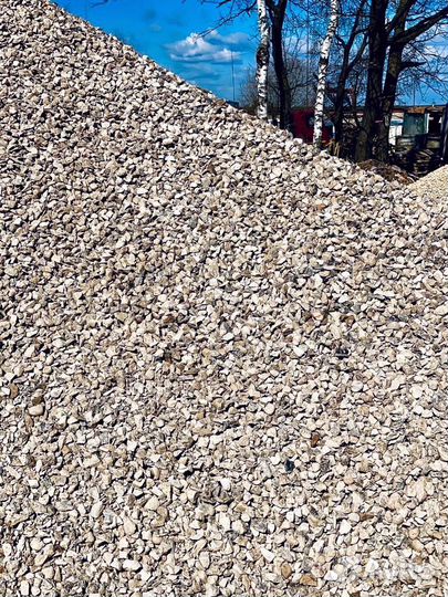Щебень известняковый в наличии с доставкой