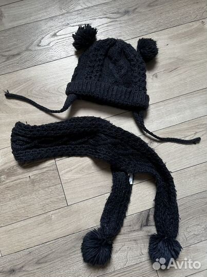 Шапка и шарф zara