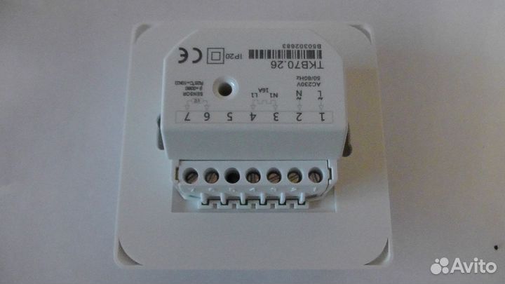 Терморегулятор для теплого пола menred RTC 70.26