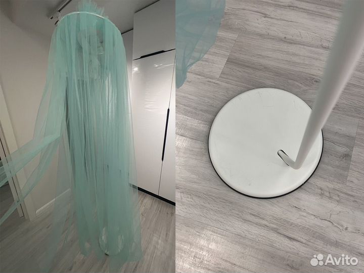 Балдахин на детскую кроватку с держателем