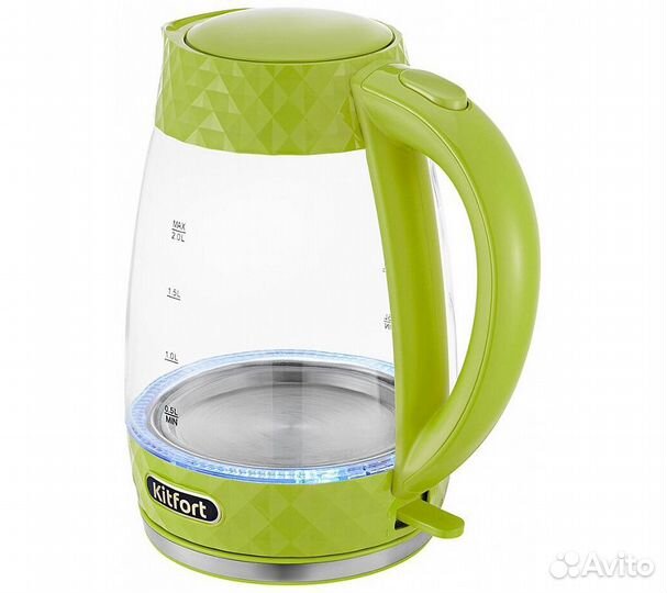 Чайник Kitfort кт-6123-2 салатовый