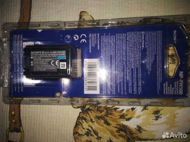 Аккумулятор Sony np fh100 новый