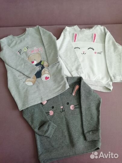 Вещи пакетом на девочку 92 98