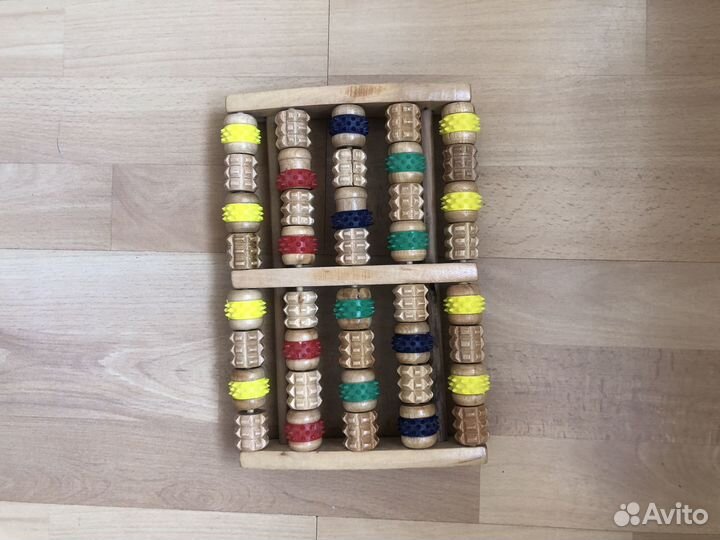 Массажер для стоп деревянный