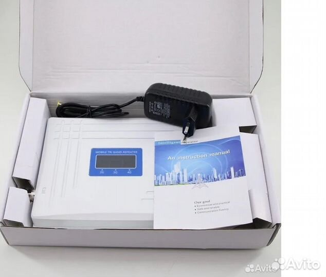 Репитер 2G-3G-4G 900-1800/2100мгц Усилитель связи