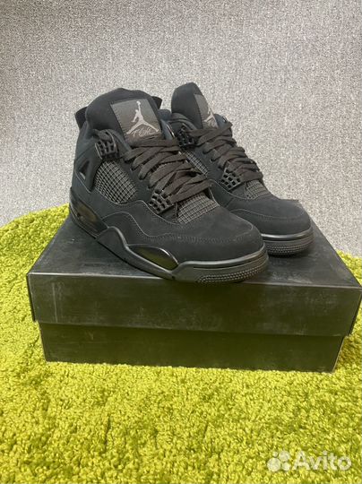 Nike Air jordan 4 black cat оригинал