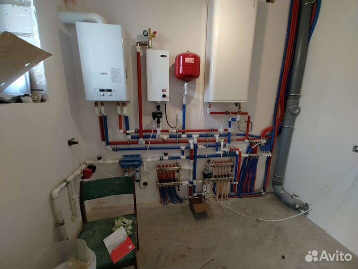 Монтаж систем отопления