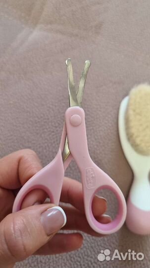 Расческа ножницы щеточка chicco