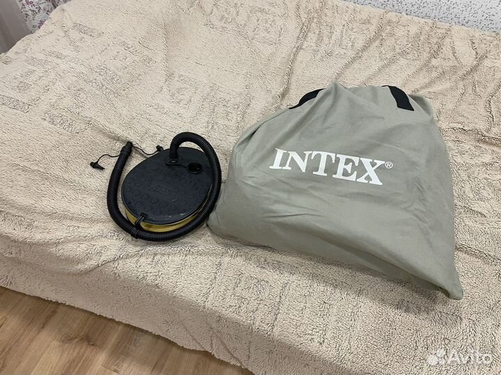 Матрас надувной двойной intex 200*150