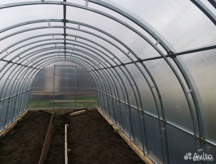 Теплица усиленная с краб системой