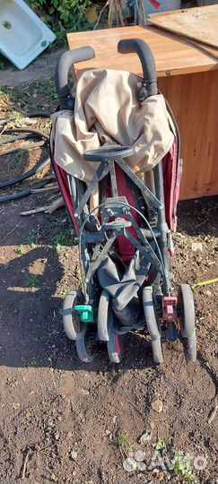 Прогулочная коляска трость бу