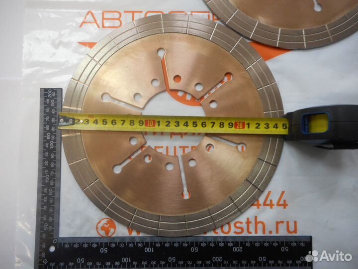 Диск фрикционный ведущий второй передачи (керамиче