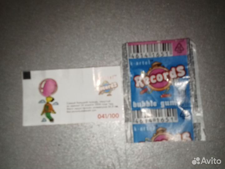 Фантик и рисунок