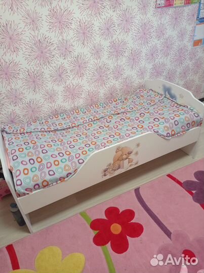 Детская кровать с матрасом