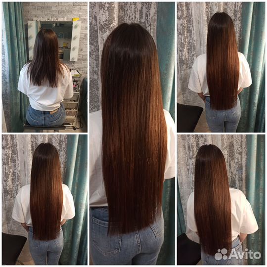 Наращивание волос биопротеин