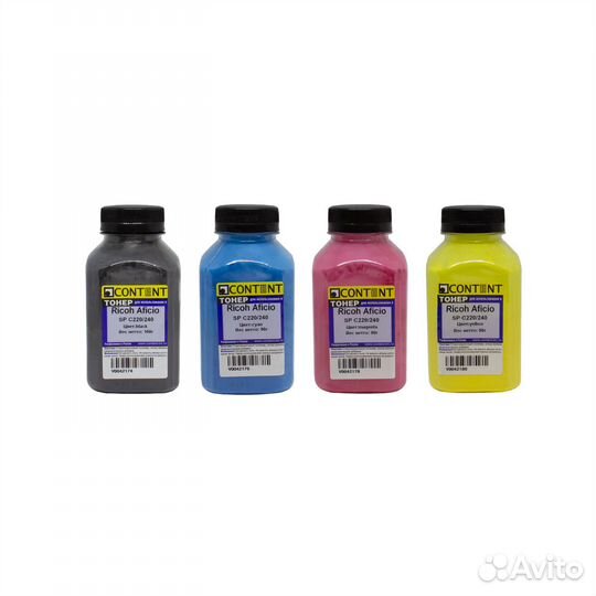 Комплект тонера Content для Ricoh Aficio SP C220