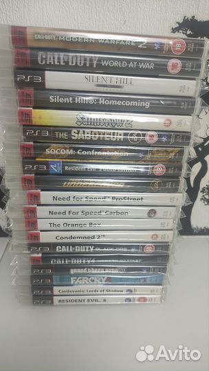 Диски с играми PS3