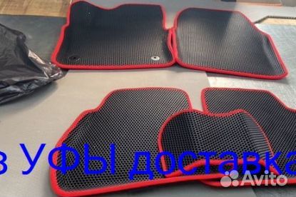 Эва Коврики 3D с бортами для авто