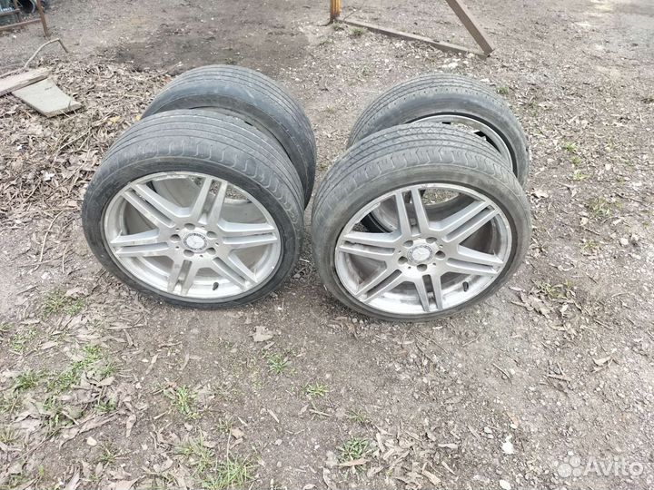 Диски на mercedes r18 amg разноширокие