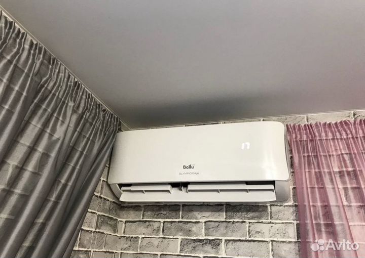 Сплит-система Ballu со склада. Установка без пыли