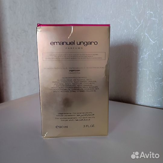 Женские духи Emanuel Ungaro Gold