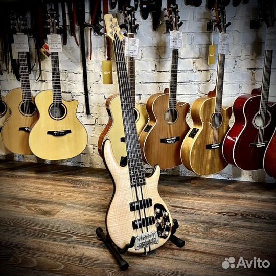 Бас гитара 5 струн Cort + Аксессуары