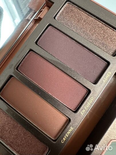 Палетка теней urban decay heat naked