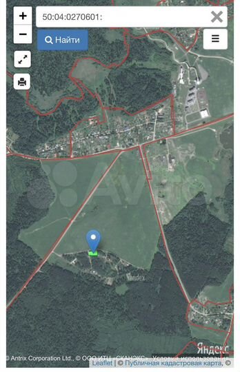 Участок 24,7 сот. (СНТ, ДНП)