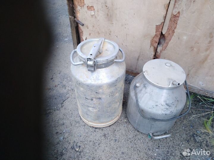 Фляги бидоны алюминиевые бу