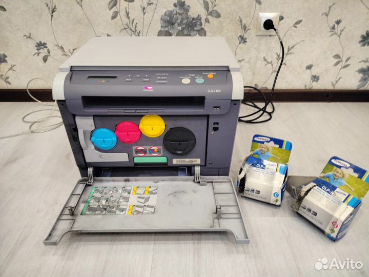 Цветной лазерный мфу Samsung clx-2160