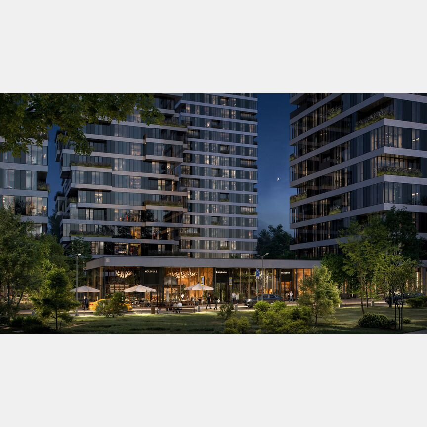 2-к. квартира, 47,4 м², 7/18 эт.