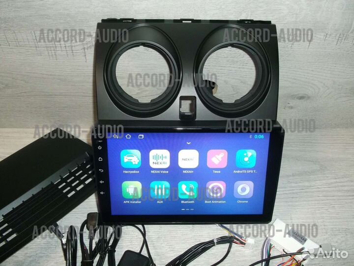 Магнитола 2DIN Nissan Qashqai j10 Android 2/32