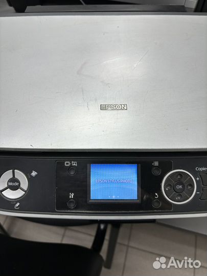 Струйный принтер epson rx590 на запчасти