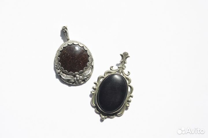 Лот из двух подвесок / винтаж