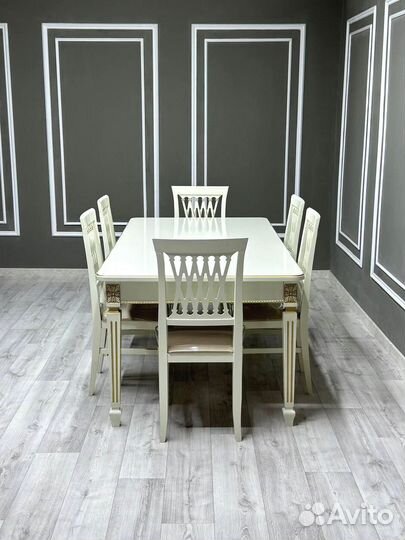 Стол со стульями в наличии\оплата при получении